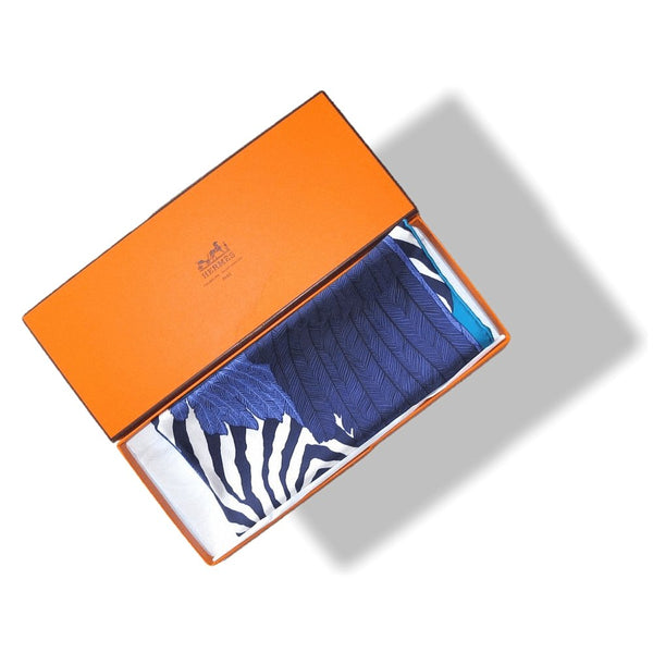 Hermes Zebra Pegasus Metamorphose des Objets Twill Gavroche 42cm