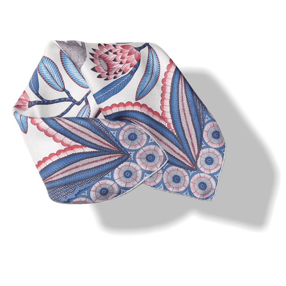 Hermes The Savana Dance Pocket Scarf Gavroche Twill 45