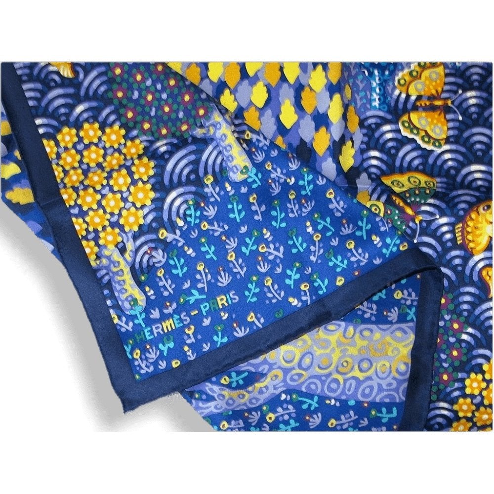 hermes les ailes pleines de joie Twill Silk 70