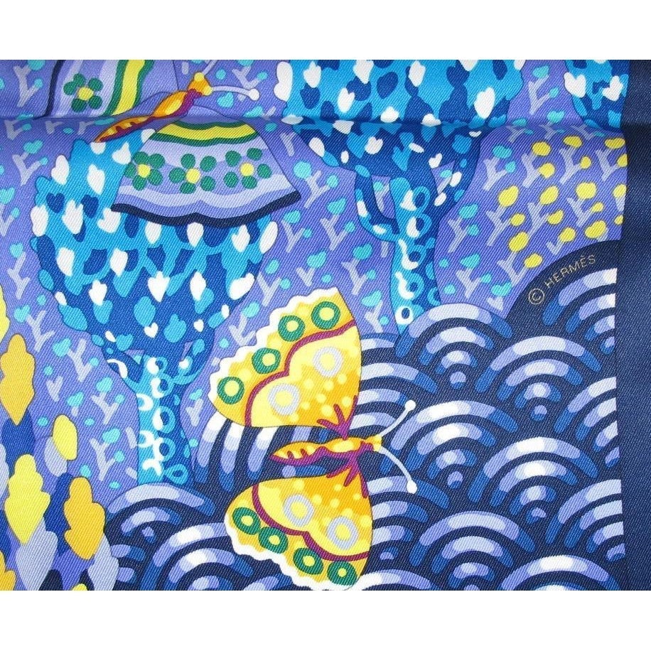 hermes les ailes pleines de joie Twill Silk 70