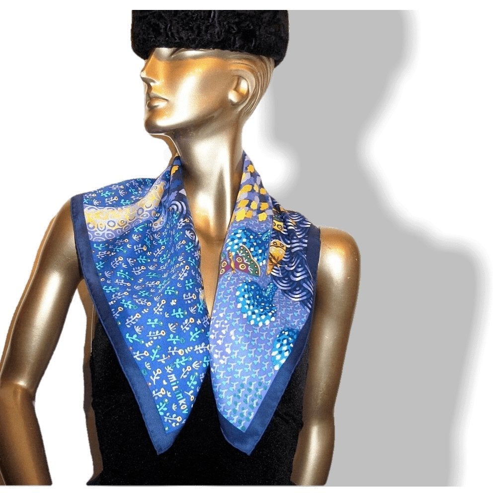 hermes les ailes pleines de joie Twill Silk 70