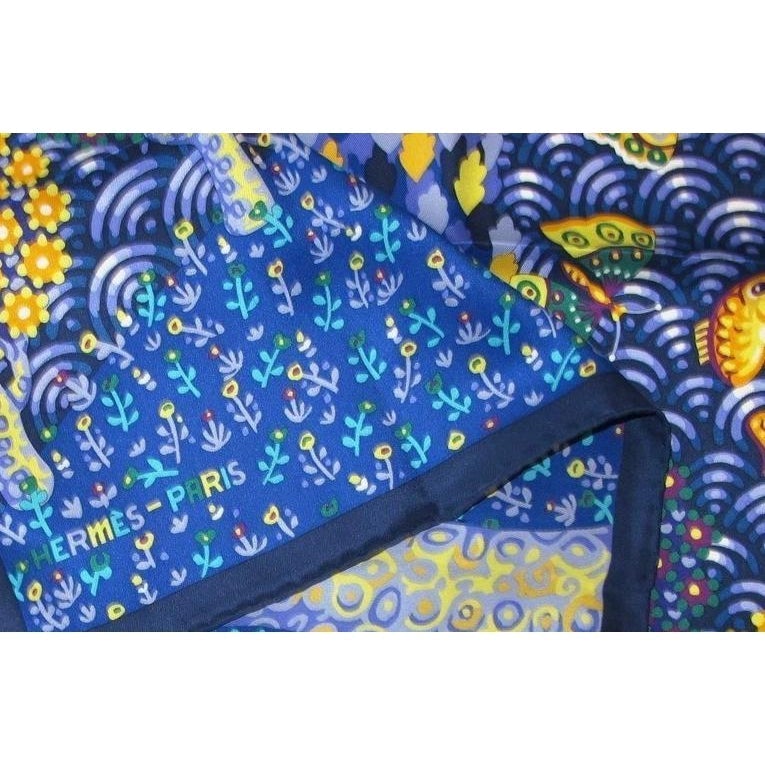 hermes les ailes pleines de joie Twill Silk 70