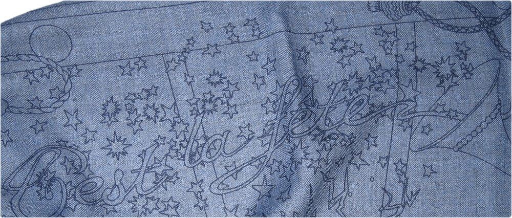 Hermes c'est la fete cashmere shawl