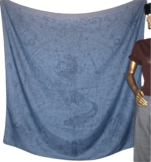 Hermes c'est la fete cashmere shawl