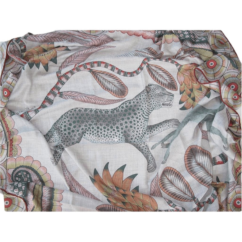 Hermes 2016 Savana Dance cashmere shawl