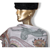 Hermes 2016 Savana Dance cashmere shawl