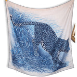 Hermes Panthera Pardus by Robert Dallet Cashmere Shawl 140