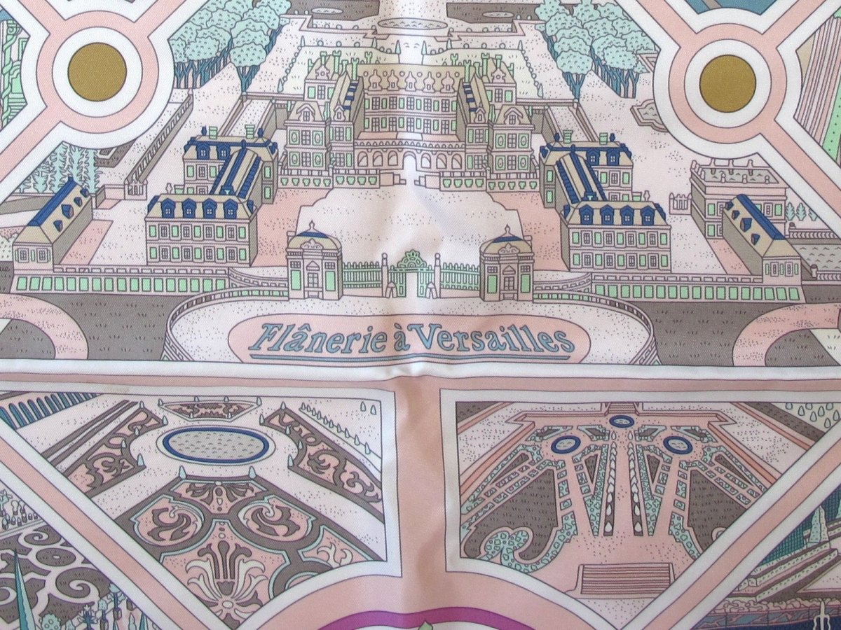 Hermes Flanerie a Versailles by Pierre Marie Twill 90