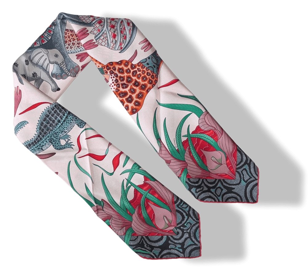 Hermes La Marche du Zambeze by Ardmore Artists Scarf