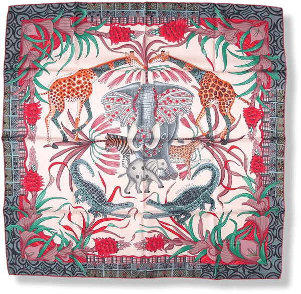 Hermes La Marche du Zambeze by Ardmore Artists Scarf