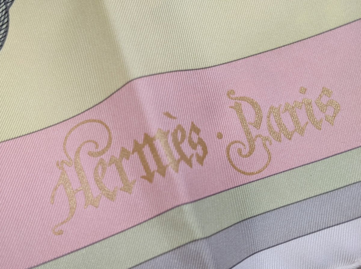 Hermes 2016 Pastel "Della Cavalleria" by Virginie Jamin Twill 90
