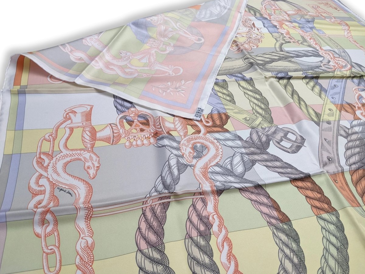 Hermes 2016 Pastel "Della Cavalleria" by Virginie Jamin Twill 90