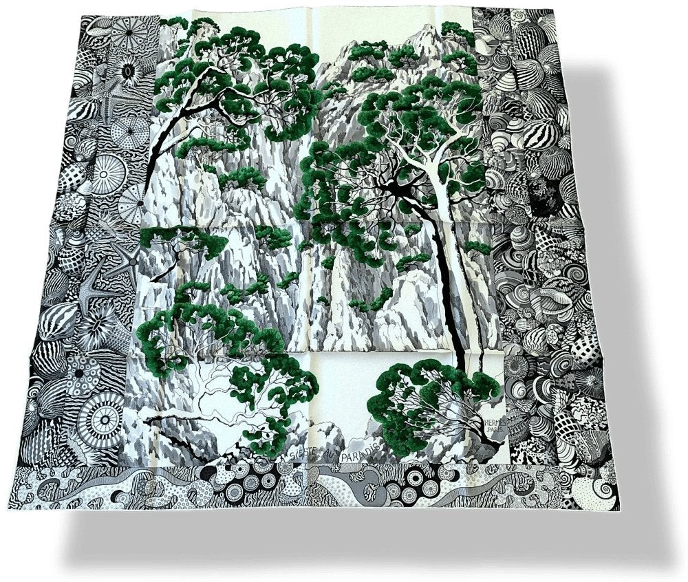 Hermes SIESTE AU PARADIS by A. Honore Twill 90