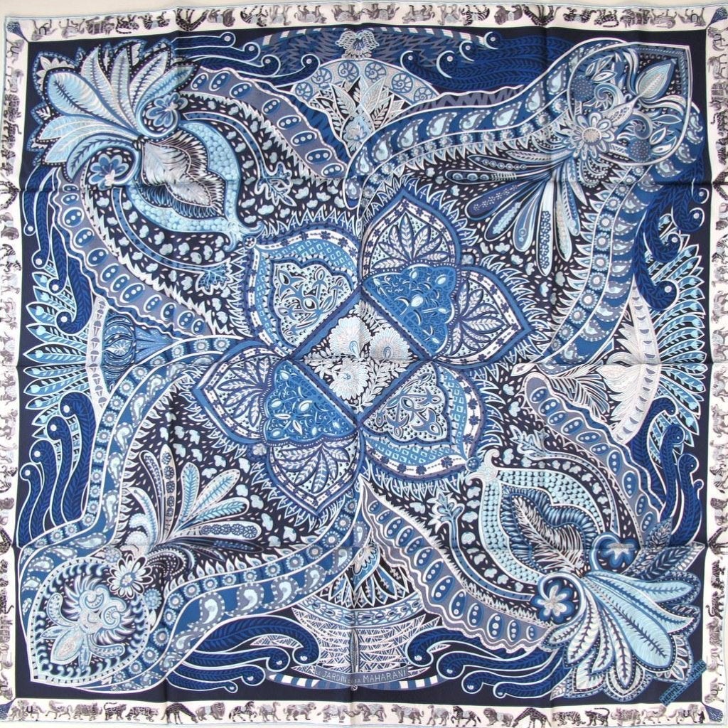 Hermes 2017 cw18 Le Jardin de la Maharani by Annie Faivre, New! - poupishop