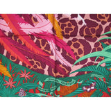 Hermes 2018 Green Orange Jaguar Quetzal by Alice Shirley Twill 90cm, Box! - poupishop