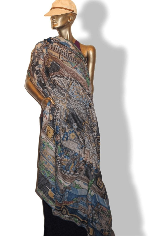 【美品】HERMES エルメス スカーフ Elias Kafouros シルク 美品】HERMES エルメス スカーフ Elias Kafouros シルク｜Yahoo!フリマ