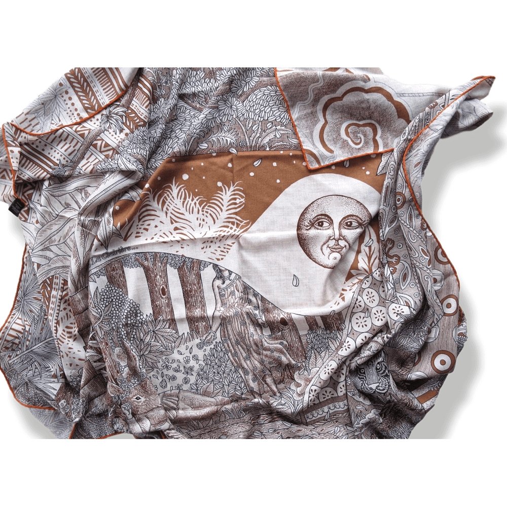 Hermes ACTE III, SCENE I, LA CLAIRIERE by Baribeaud Cashmere Shawl 140