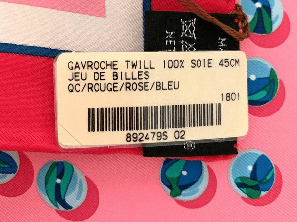 Hermes JEU DE BILLES Twill Gavroche 42cm