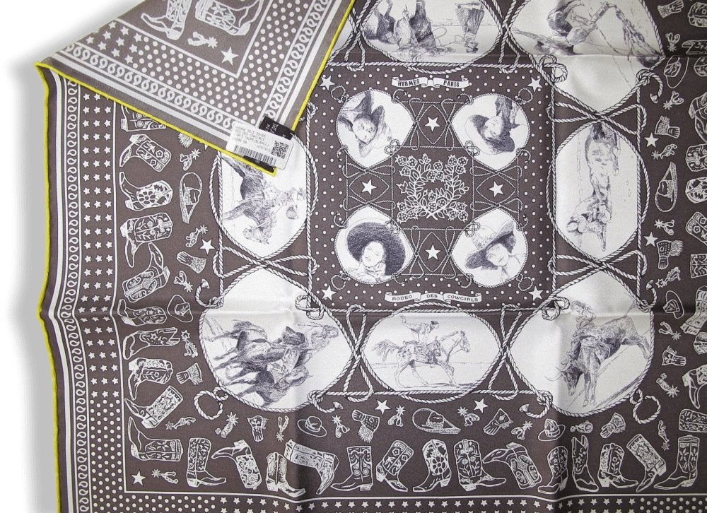 Hermes Rodeo des Cowgirls by Kermit OLiver Bandana 55