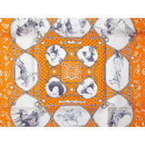 Hermes Rodeo des Cowgirls by Kermit Oliver Silk Bandana 55