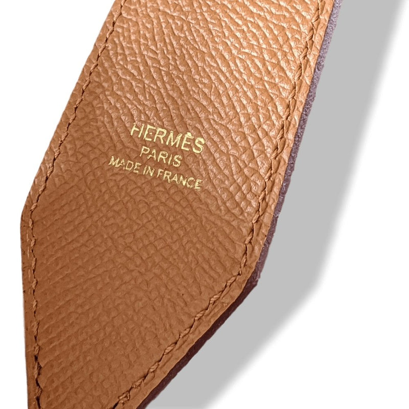 Hermes [29] Gold/Noir/Craie Epsom SANGLE TRESSAGE 40 MM OR Bag Strap 105, BNIB! - poupishop