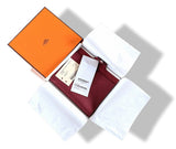 Hermes [31] Rouge Grenat Togo Calfskin ULYSSE PM NoteBook Cover, BNWTIB! - poupishop