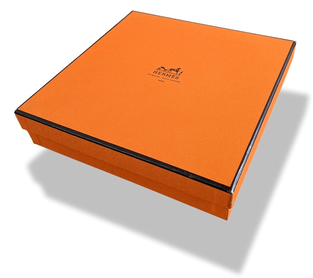 Hermes [34] 2002 Black Box/Gold Togo Reversible Leather Strap Belt 32 MM Sz70, NIB! - poupishop