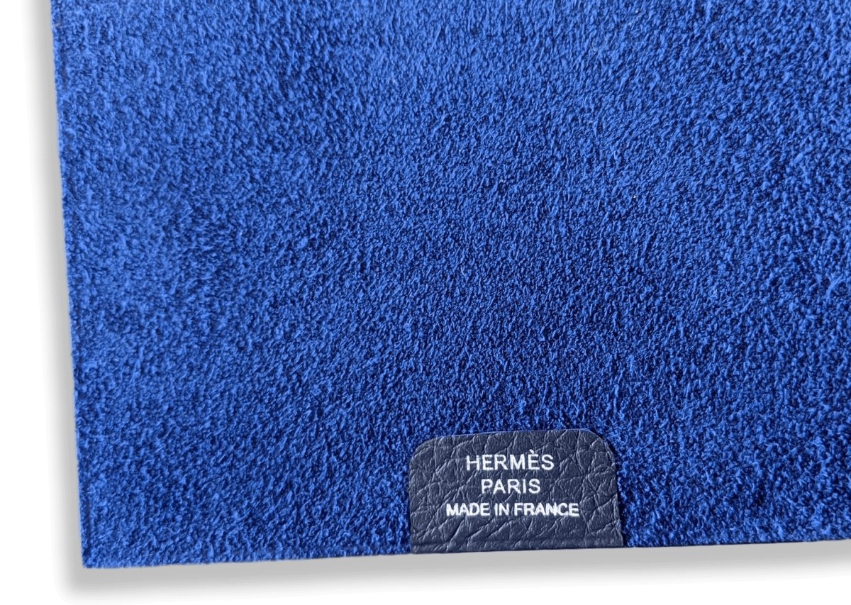 Hermes [44] Dark Blue Togo Calfskin ULYSSE PM NoteBook Cover, BNWIB! - poupishop