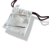 Hermes [46] Silver and Palladium H OSCAR Belt Buckle 38 mm, BNIB! - poupishop