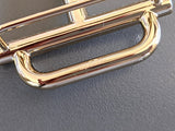 Hermes [49] Permabrass H ROYAL Belt Buckle 38 mm, New with Pouch and white Box! - poupishop