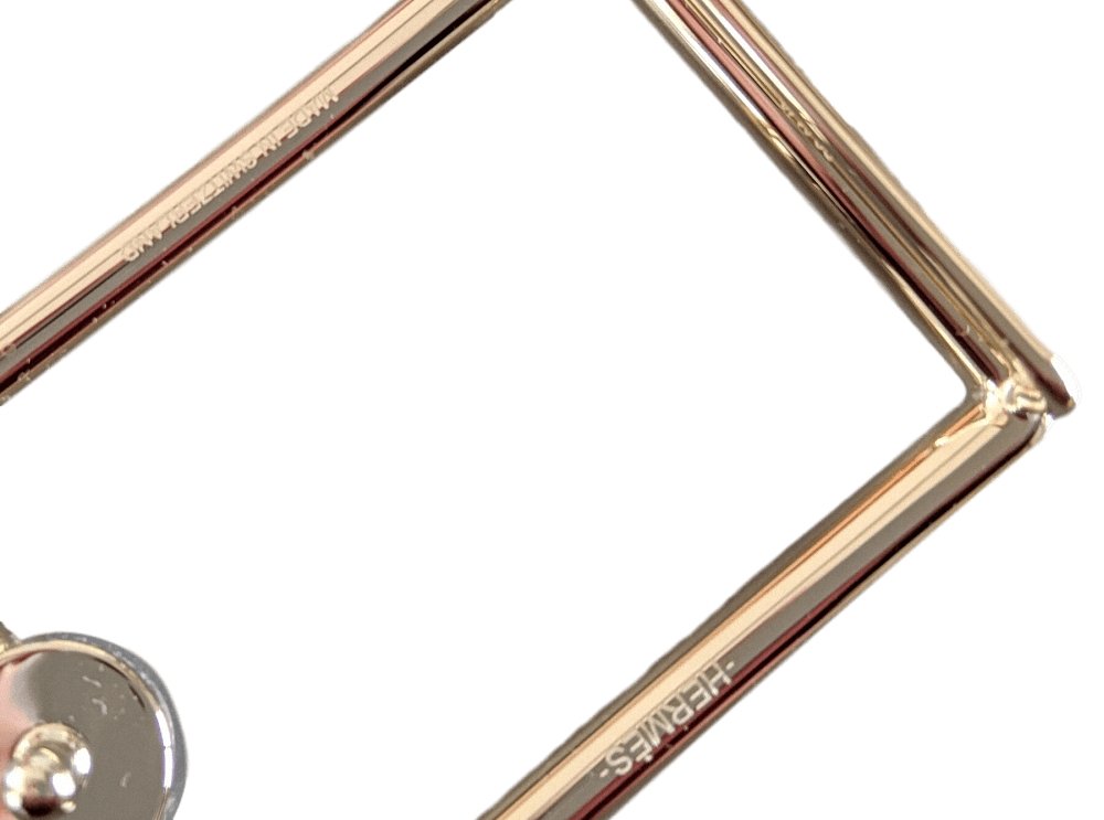 Hermes [51] Permabrass H OSCAR Belt Buckle 38 mm, New with Pouch! - poupishop