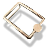 Hermes [51] Permabrass H OSCAR Belt Buckle 38 mm, New with Pouch! - poupishop