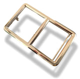 Hermes [52] Permabrass H OFFICIER Belt Buckle 38 mm, BNEW with White Box! - poupishop