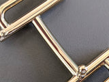 Hermes [53] Permabrass H ROYAL Buckle H 32mm, New in Pochette and White Box! - poupishop