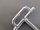 Hermes [54] Plated Silver and Palladium H ROYAL Buckle H 32mm, New in Pochette and White Box! - poupishop