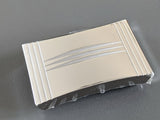 Hermes Plated Silver and Palladium DEPART Buckle H 32mm, New in Pochette!