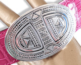 Hermes [6] AG Sterling Silver 925 TOUAREG TANDRIKA Belt Buckle H 32 mm, BNIB! - poupishop