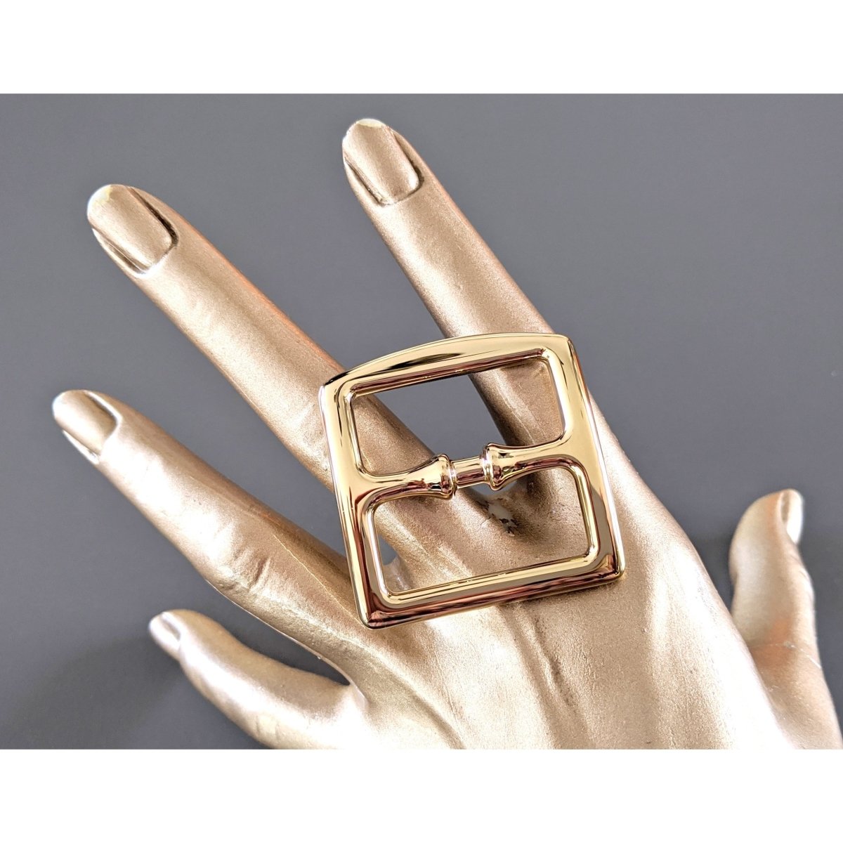 Hermes [69] Permabrass ANNEAU BOUCLE ETRIVIERE GM Scarf Ring, BNWTIB! - poupishop