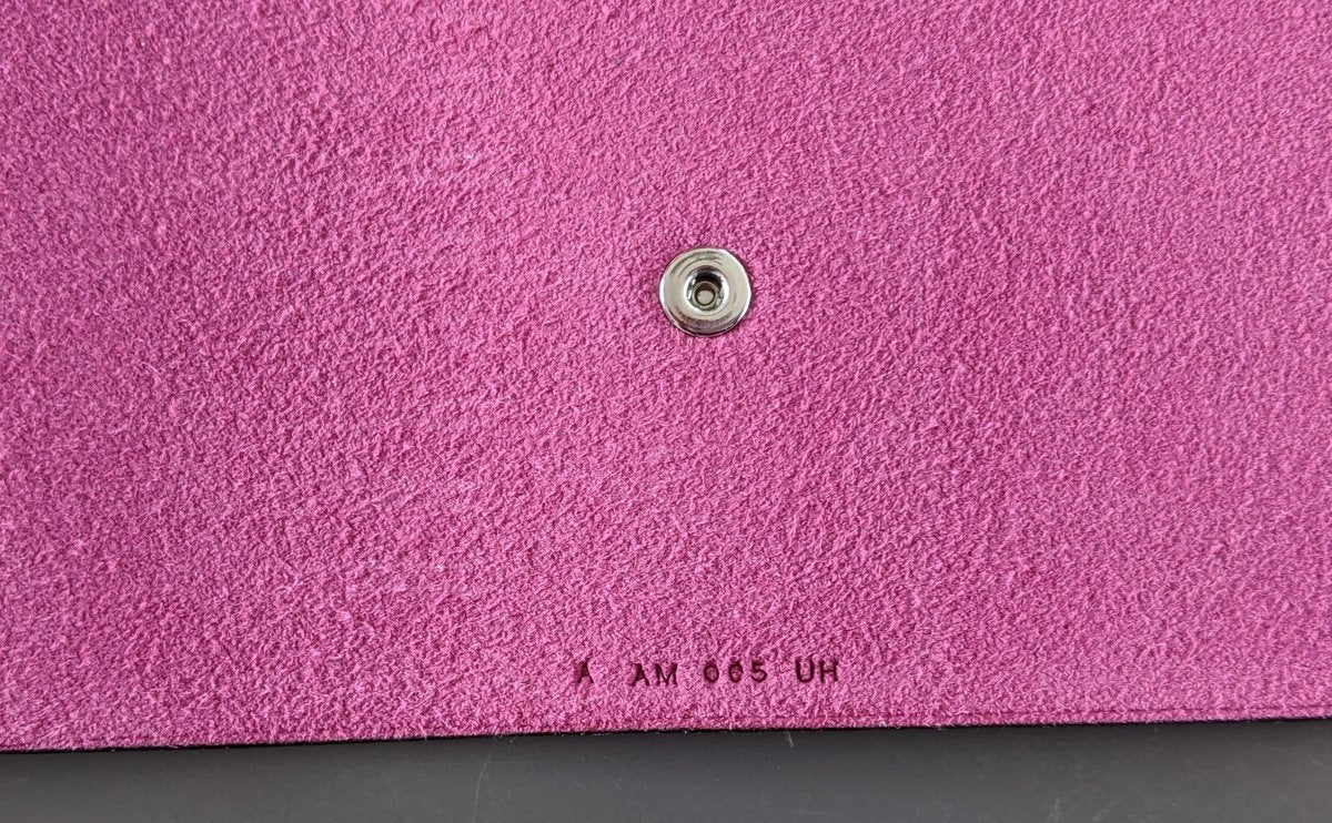 Hermes [93] Rose Pourpre Togo Calfskin ULYSSE GM NoteBook Cover, NWTIB! - poupishop