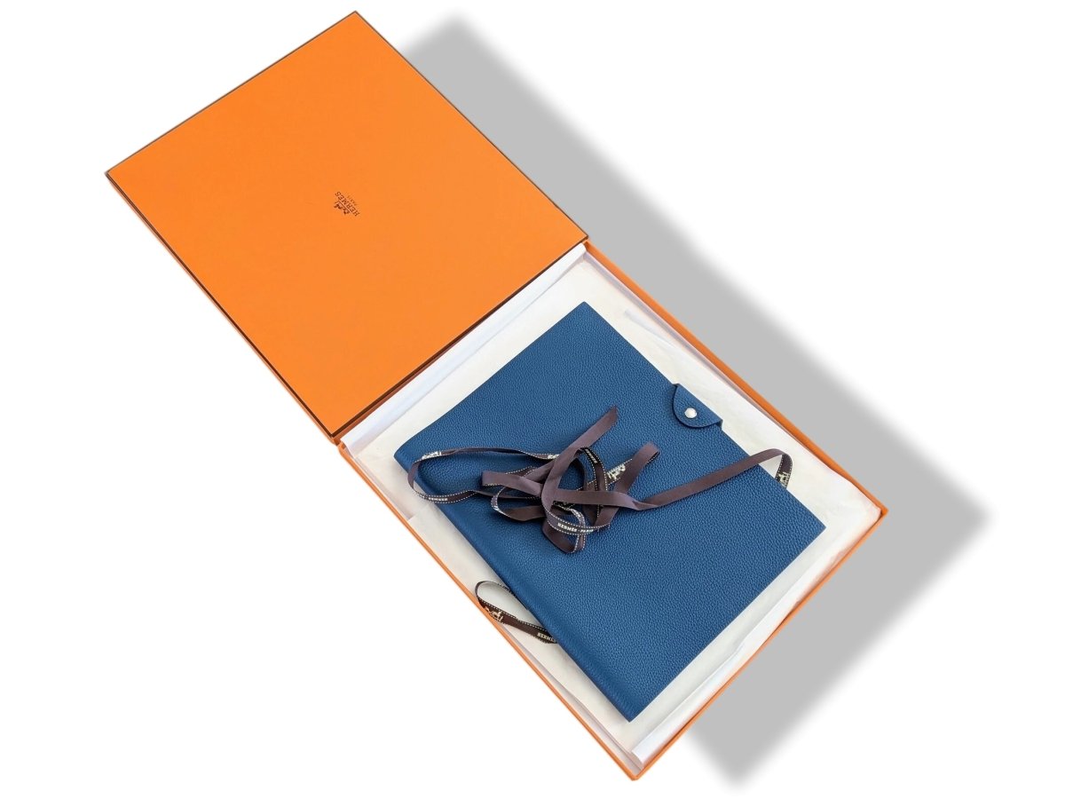 Hermes France Stationery bound book with sale A-Z Logo Lined Notebook Paper at the Ba