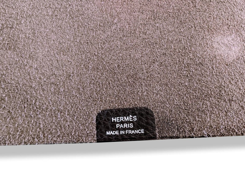 Hermes [99] Brun Foncé Togo Calfskin ULYSSE MM NoteBook Cover, NIB! - poupishop