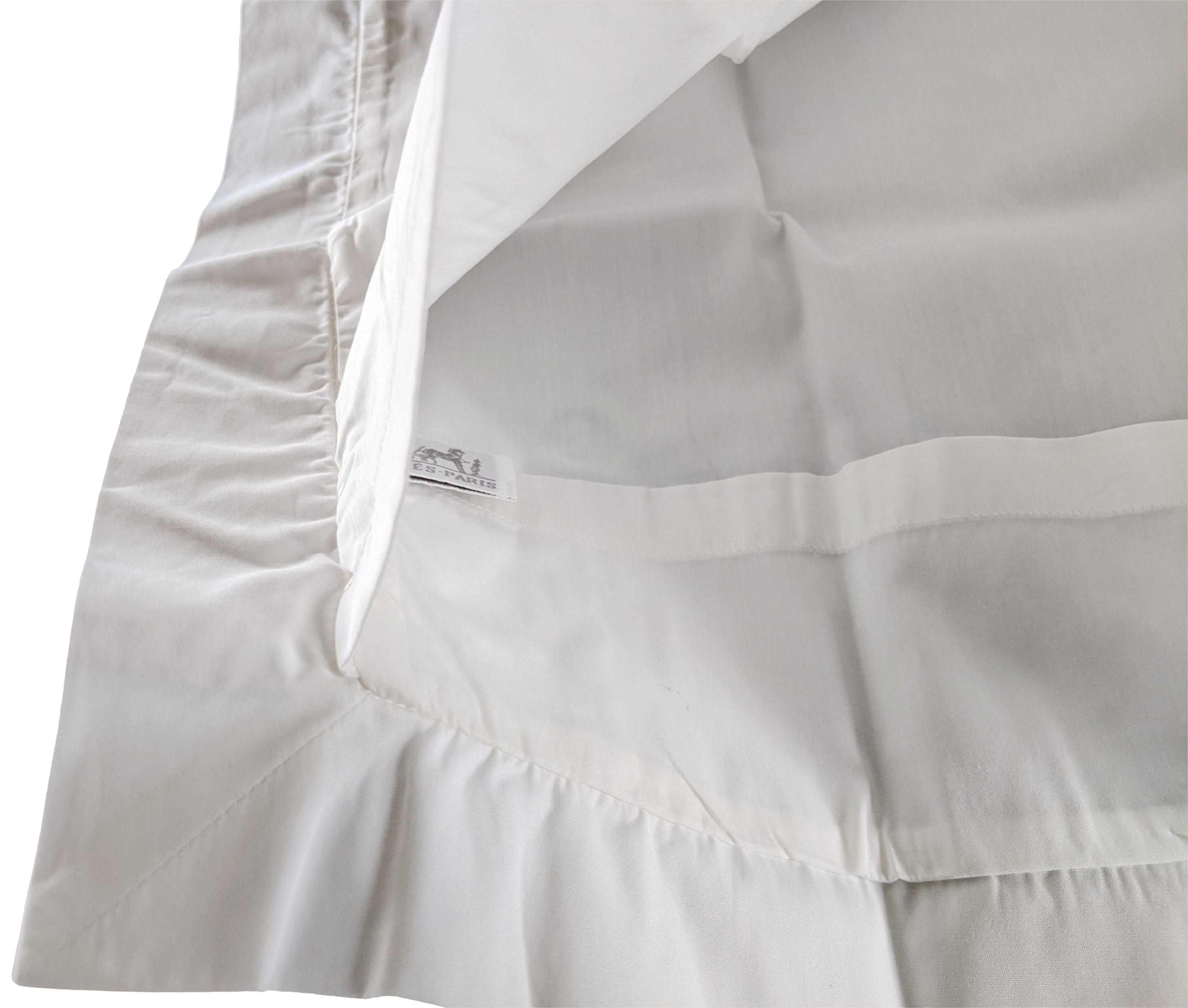 Hermes Blanc/Blanc Trim Parure de Berceau " Adada " Crib Set