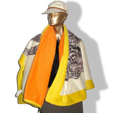 Hermes Albatre/Naturel TIGRE DU BENGALE Tiger Tapis de Plage Terry Beach Towel 150 x 90 cm, BNWT!