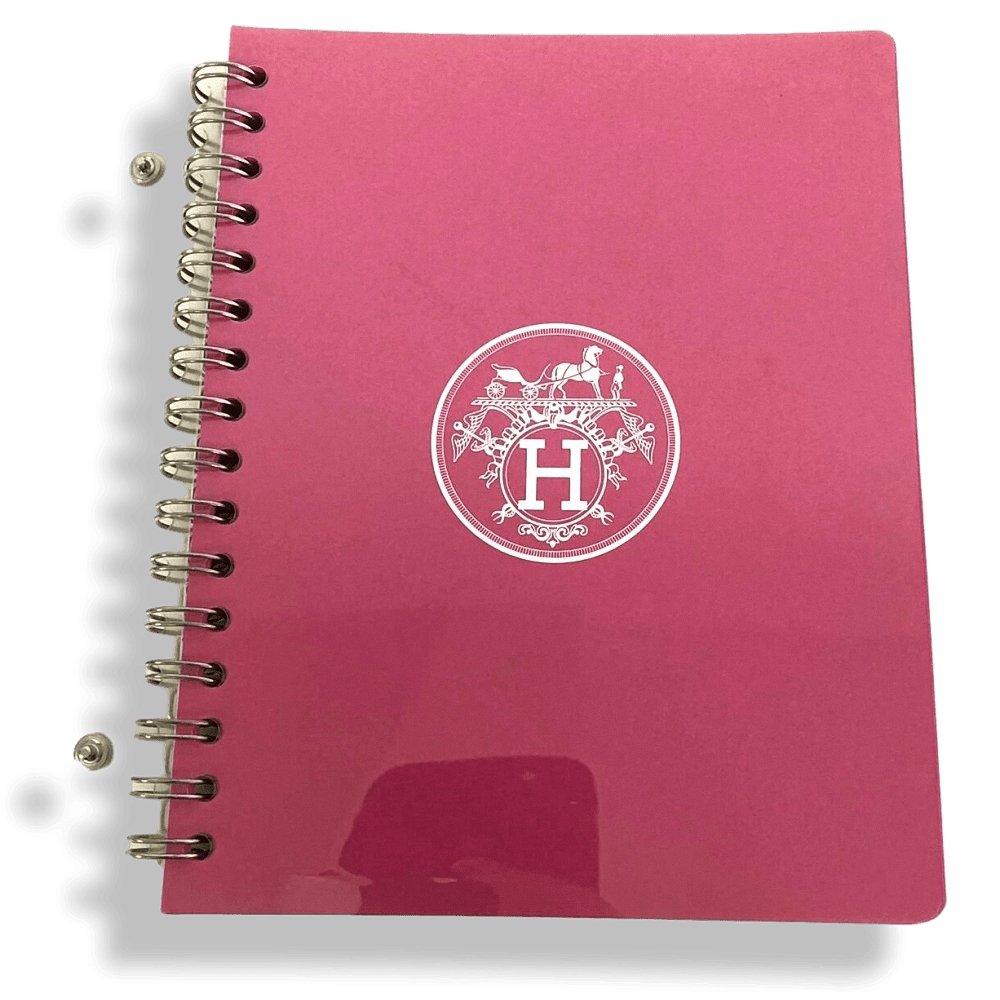 Hermes ULYSSE MM Plain Coloured NoteBook Refill