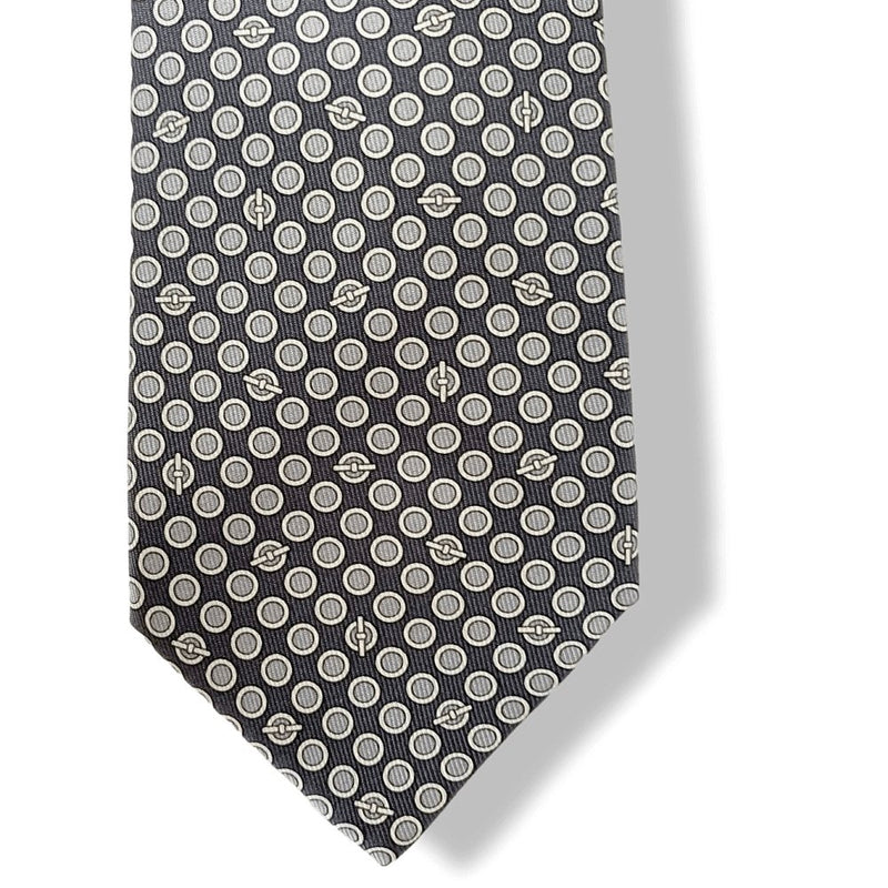 Hermes LOOP Twill Silk Tie