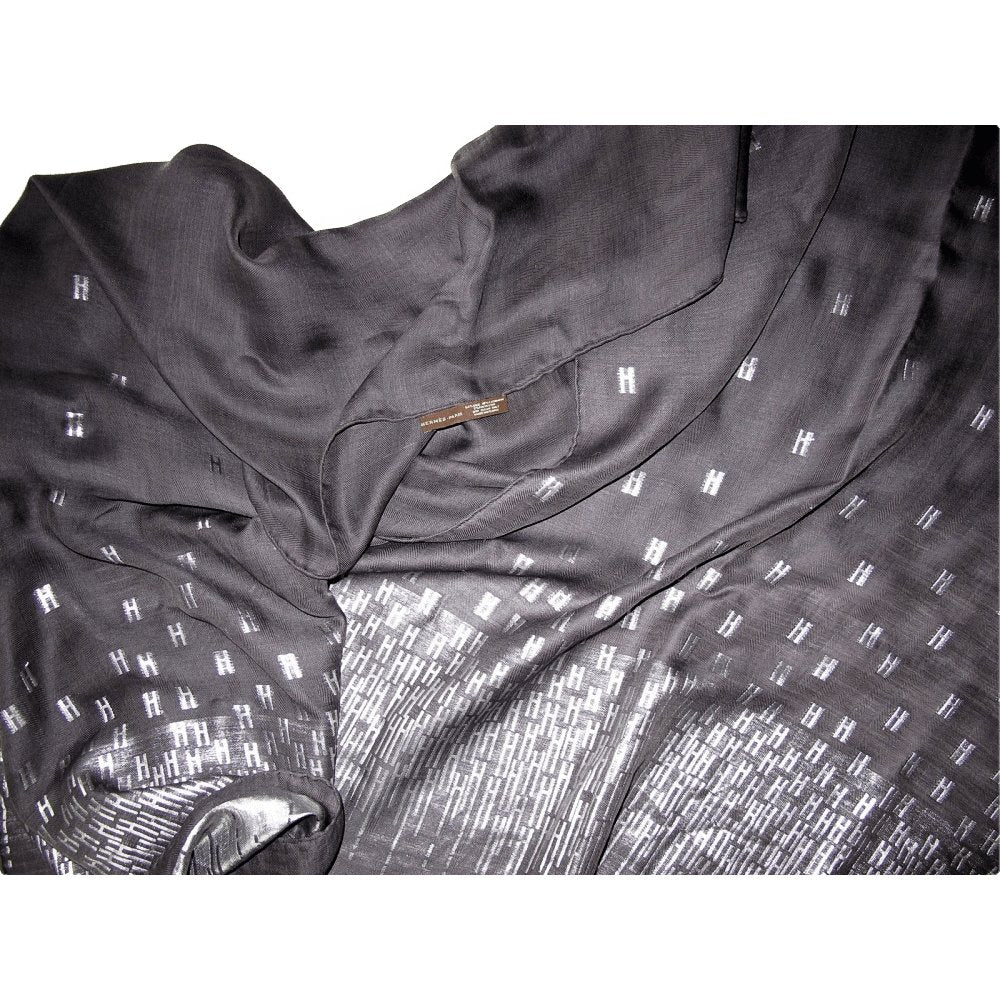Hermes HART DECO Cashmere Silk Stole