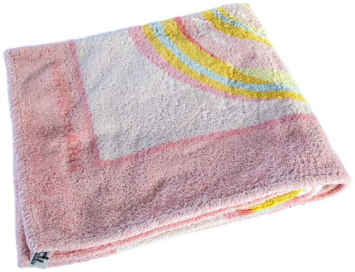 Produits Hermes Pastel "Arabesques" Tapis de Plage Terry Beach Towel 150 x 90 cm