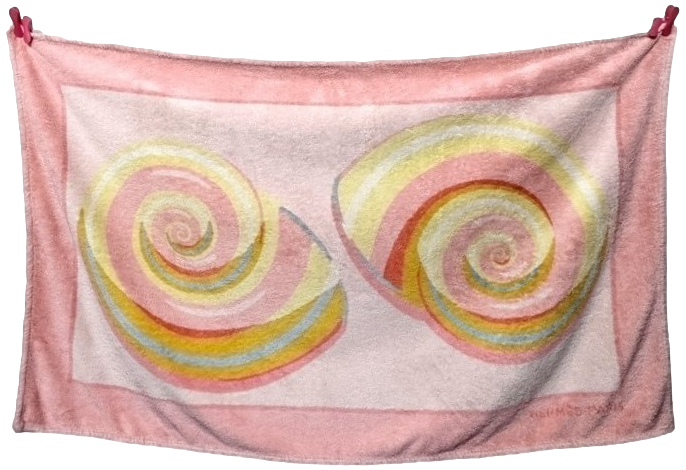 Produits Hermes Pastel "Arabesques" Tapis de Plage Terry Beach Towel 150 x 90 cm