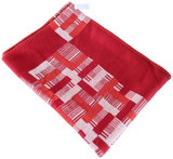 Hermes Tangerine Carmin "Avalon Paper Blok" Plaid 140 x 180 cm