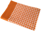 Hermes Orange "Avalon Terre d'H" Plaid 135 x 170 cm